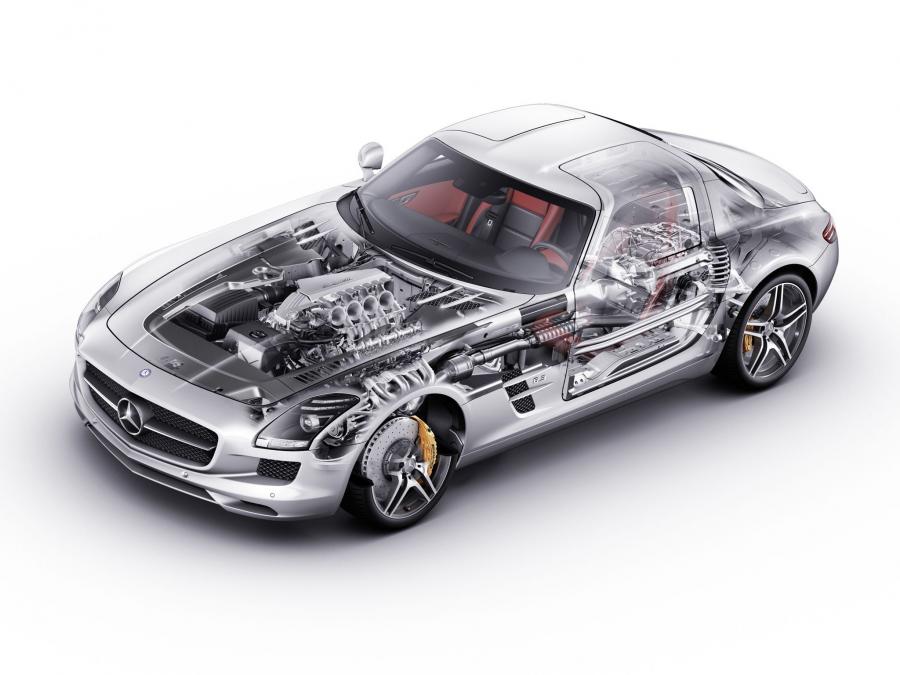  Mercedes-Benz SLS AMG 2010 года  (фото 517 из 526)